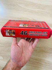 Professional 46-Piece Socket Wrench Set – Auto & Bike Maintenance