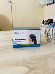 Rechargeable 3D Scalp Massager – 4 Kneading Heads for Stress Relief