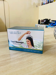 Rechargeable 3D Scalp Massager – 4 Kneading Heads for Stress Relief