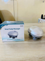 Rechargeable 3D Scalp Massager – Stress Relief & Hair Care Gift