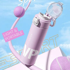 Portable Gym Sports Thermal Water Bottle Stainless Steel Insulated Tumbler Vacuum Flask Bounce MVP 500ml