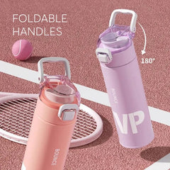 Portable Gym Sports Thermal Water Bottle Stainless Steel Insulated Tumbler Vacuum Flask Bounce MVP 500ml