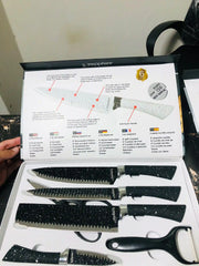 Zeppter 6-Piece Knife Set – Sharp. Strong. Easy to Use.