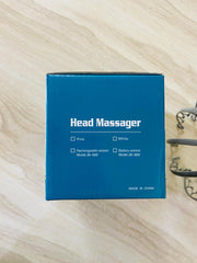 Rechargeable 3D Scalp Massager – 4 Kneading Heads for Stress Relief