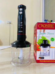 4-in-1 Hand Blender Set – 800W Powerful Mixing, Beating & Frothing
