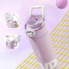 Portable Gym Sports Thermal Water Bottle Stainless Steel Insulated Tumbler Vacuum Flask Bounce MVP 500ml