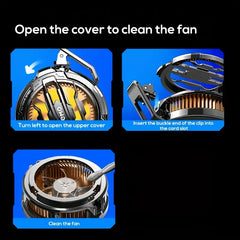 MEMO CX07 New Magnetic Suction Cooling Radiator Fast Cooling Mobile Phone Radiator